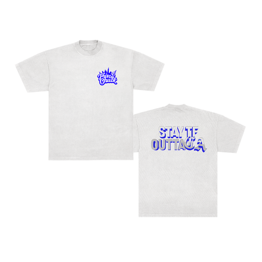 STAY TF OUTTA LA TEE - OFF WHITE