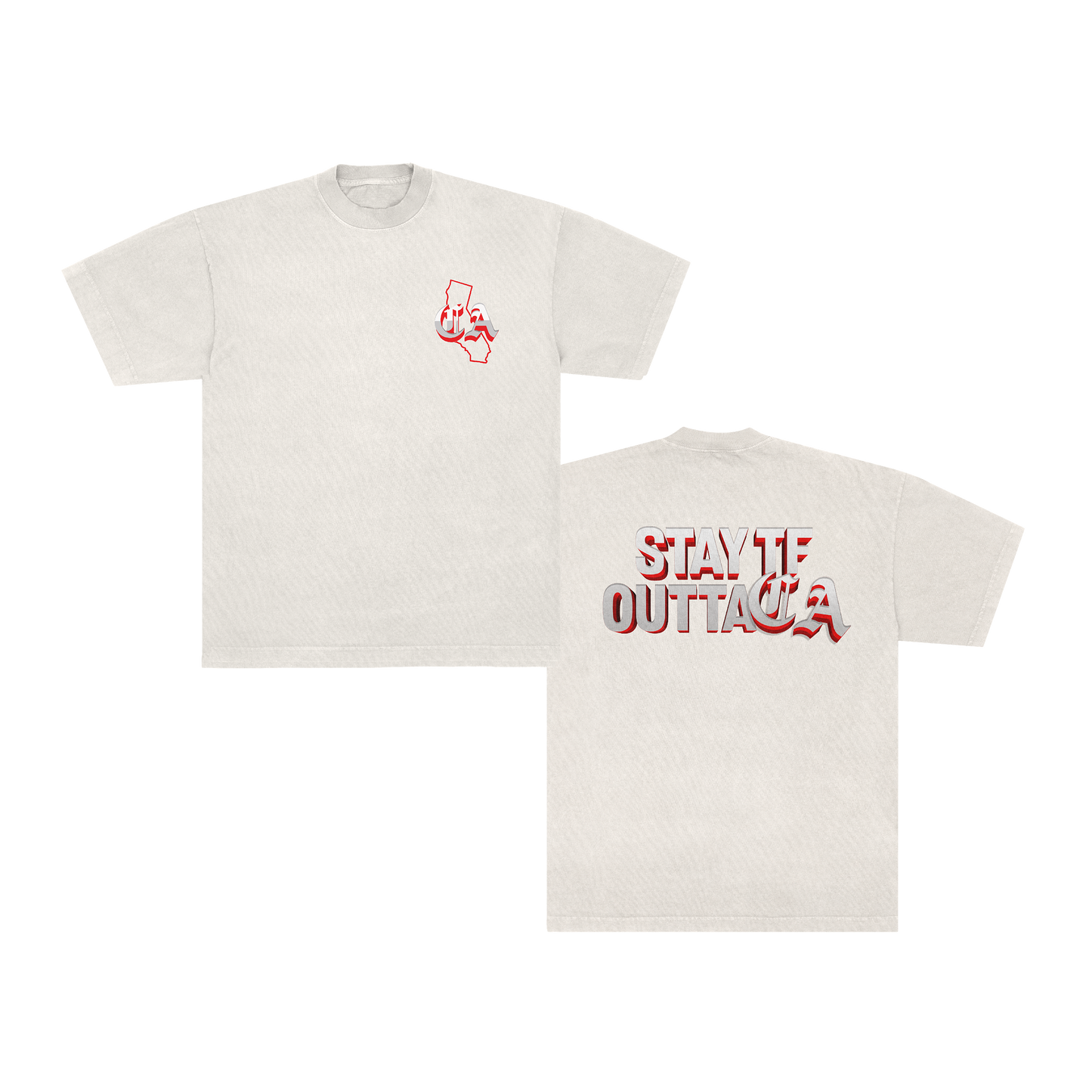TF OUTTA LA TEE - OFF WHITE