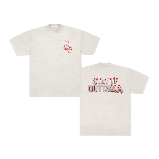 TF OUTTA LA TEE - OFF WHITE