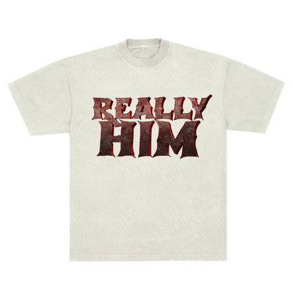 REALLY HIM TEE - OFF WHITE
